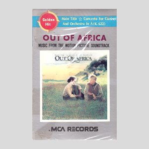 Out Of Africa (아웃 오브 아프리카) O.S.T/아웃케이스/카세트테이프